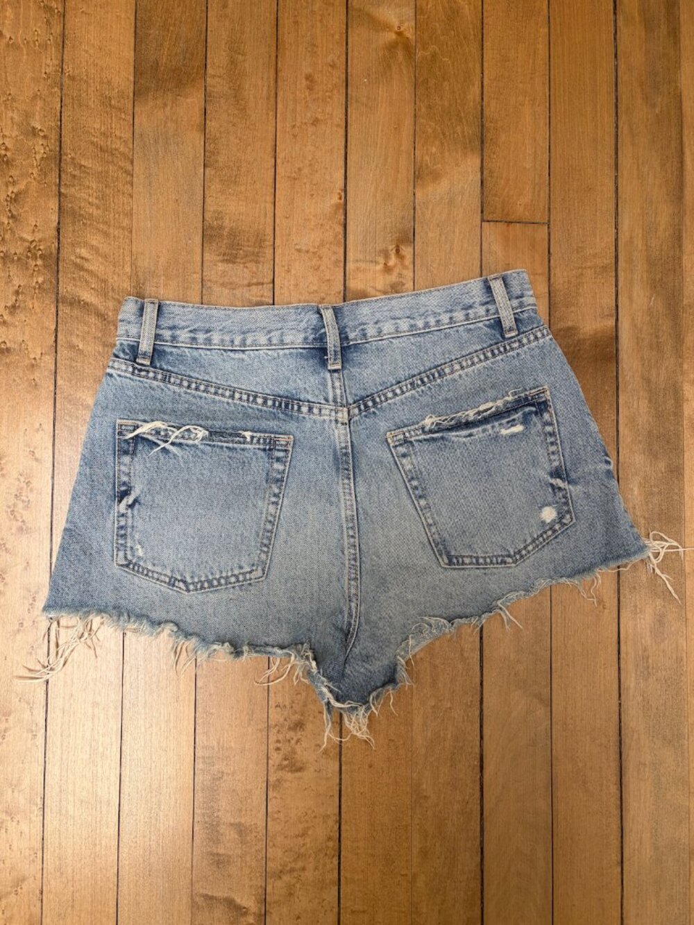 TRF High Rised Curved Shorts - Picture 3 of 3